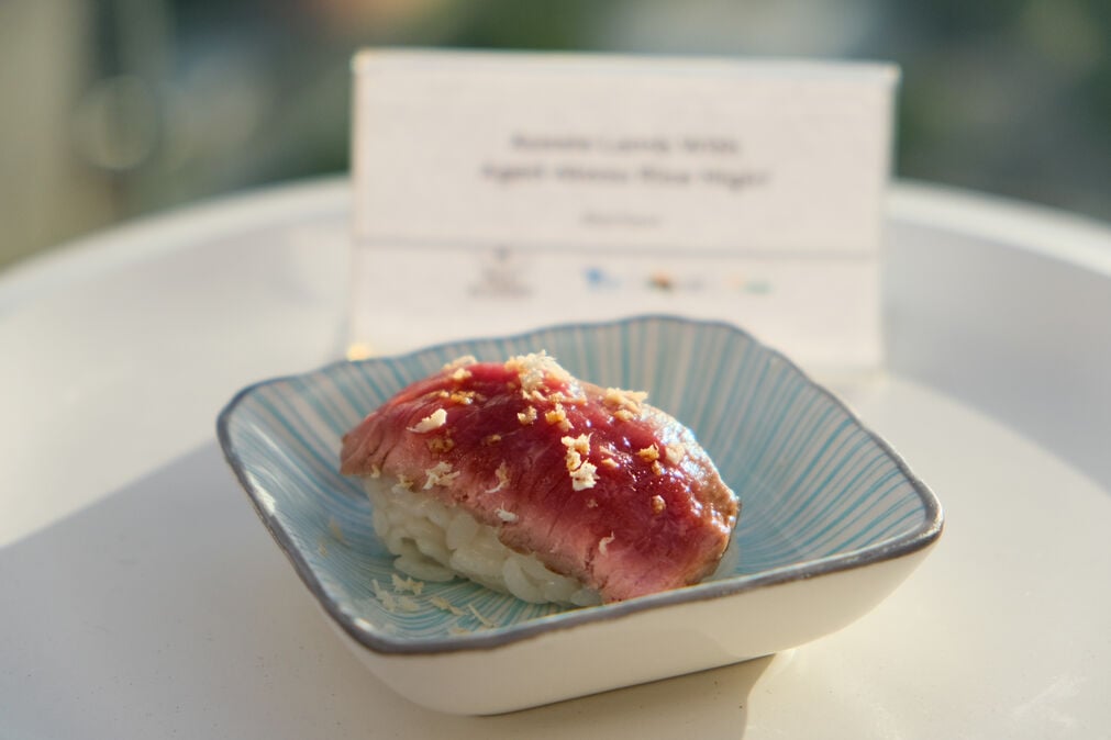 ซูชิเนื้อแกะออสซี่